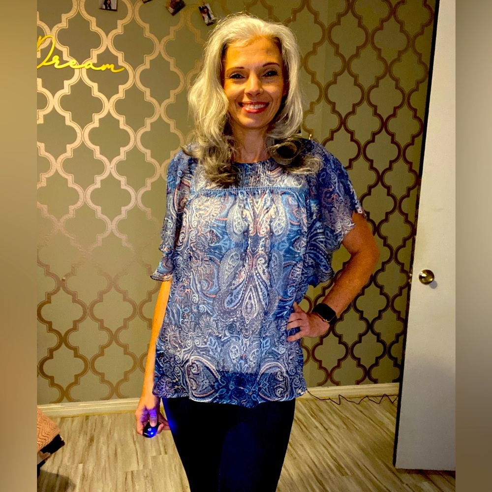Sonoma Medium sheer top